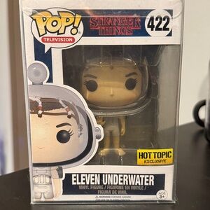NIB Funko Pop! TV Stranger Things - HOT TOPIC Exclusive 422 Eleven Underwater